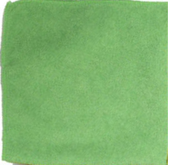 MICROFIBRE CLOTH GREEN 200/CTN NAB