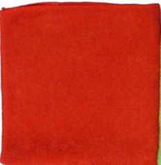 MICROFIBRE CLOTH RED 40X40 (200/CTN)