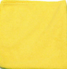 MICROFIBRE CLOTH YELLOW 40X40 (200/CTN)