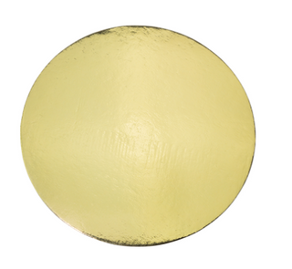 11 IN GOLD STD CAKE BOARD ROUND