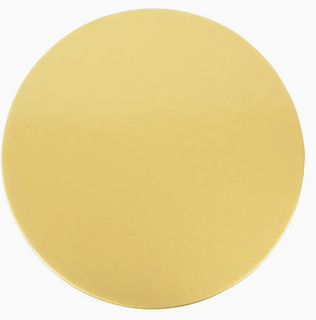 4 IN GOLD STD CAKE BOARD ROUND