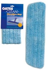 35CM M/FIBRE FLOOR MOP REFILL - BLUE