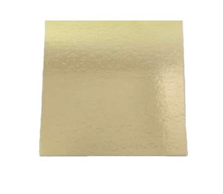 GOLD 5 INCH SQUARE STANDARD CAKE BOARD