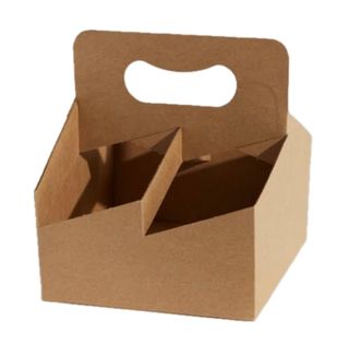 FOUR CUP CARRY TRAY WITH HANDLE 200/CTN