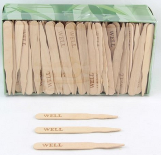 WOODEN WELL DONE STEAK MARKER 9CM