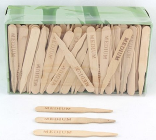 WOODEN MEDIUM STEAK MARKER 9CM