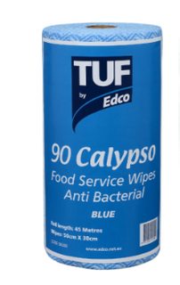 CALYPSO ROLLS BLUE WIPES 6/CTN