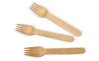 WOODEN FORKS 16CM (2000)