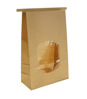 LARGE KRAFT TIN TIE BAG (CTN/400)