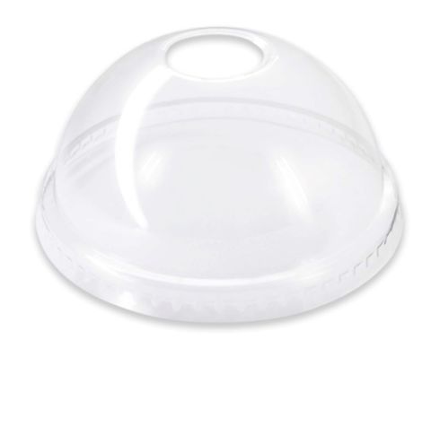 CLEAR LID DOME PASTEL MILKSHAKE CUP 12/16/22OZ