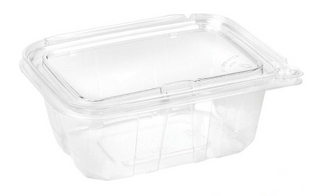 TAMPER EVIDENT 710ML RECTANGLE HINGED CONTAINER