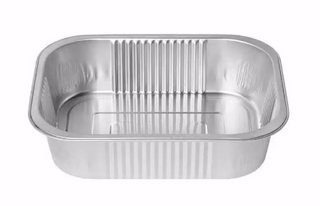 SILVER SMOOTHWALL ALUM CONTAINER 556ML