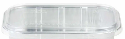 CLEAR LID FOR ALUMINIUM 1000ML REC CONT