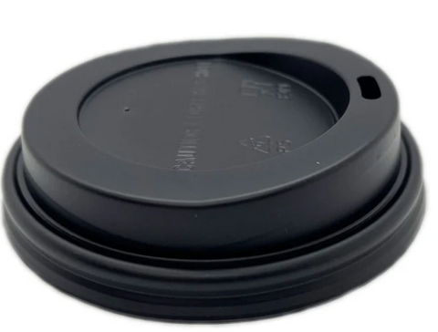 PAKCHAIN 12OZ BLACK TRAVEL LID (90MM) SLV