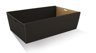 CATERING TRAY BLACK MEDIUM (EACH)