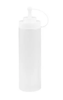 SQUEEZE BOTTLE WITH LID 720ML