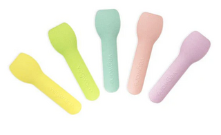 9CM HIGH GRADE PAPER ICE CREAM SPOON PASTELS