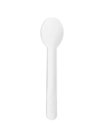 11.5CM HIGH GRADE PAPER TEASPOON WHITE