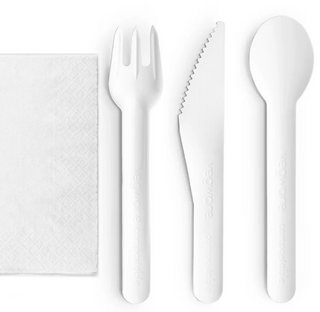 PAPER CUTLERY KNIFE FORK SPOON NAPKIN HIGH GRADE