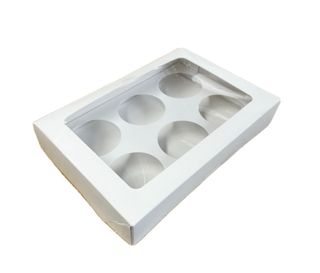 FRUIT MINCE PIE WINDOW WHITE BOX & INSERT EACH