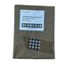 CHECK SMALL GREASEPROOF BLACK 190MM X 150MM