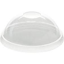 DOME LID ROUND TO FIT 3OZ CUPS 70MM