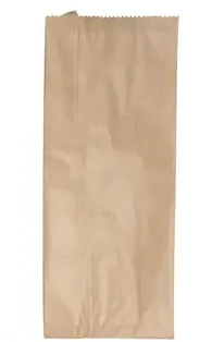 4SO BROWN PAPER BAG (PKT/500)