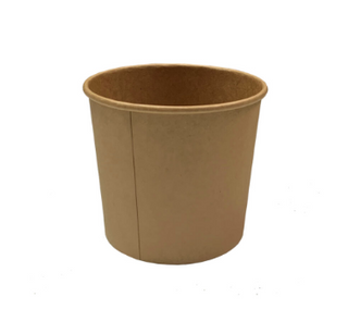 26oz COATED BAMBOO BOWL WHITE (SLV)