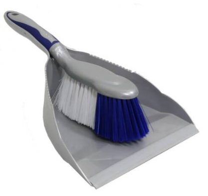PREMIUM DUST PAN AND BROOM SET PREMIUM