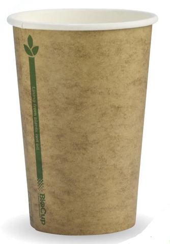 10oz KRAFT COFFEE CUPS S/W