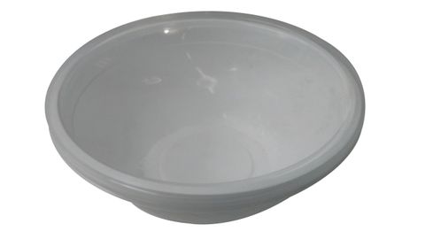 BBC SOUP BOWL PLASTIC WHITE  (CTN)