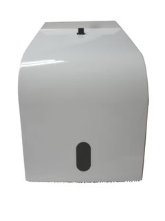 ROLL TOWEL DISPENSER METAL WHITE P0103