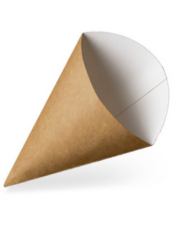 FOOD CONE SMALL 197MM X 152MM PLAIN