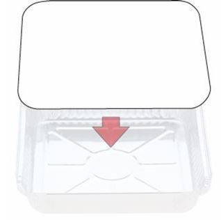 SQUARE LID TO SUIT MSQ407L STANDARD