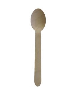 DESSERT SPOONS WOODEN