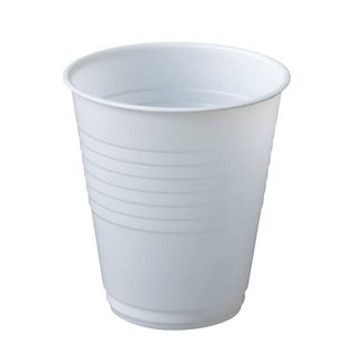 WATER CUP WHITE 6OZ 180ML