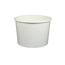 8OZ ROUND PAPER I/C TUB CTN PLAIN 1000