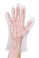 POLYETHYLENE GLOVE  LARGE