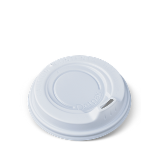 LID 8oz WHITE SMOOTH DETPAK CTN