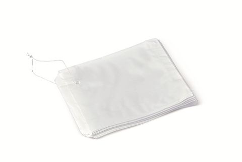 8OZ WHITE PAPER BAG 1/2  165 X 110 MM