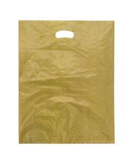 LG GOLD LDPE DIE CUT BAG 520+120X415