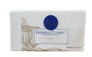 I/LEAF HAND TOWEL IC24150 IMPERIAL CLASSIC