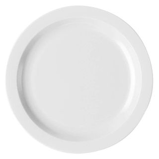 9'-230MM HD CAPRI WHITE PLATE (SLV)