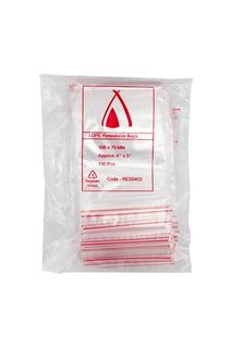 4 X 3  (100 X 75 MM ) RESEALABLE BAG