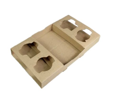 4 CUP CARRY TRAY PAPER FOLD UP   (100)