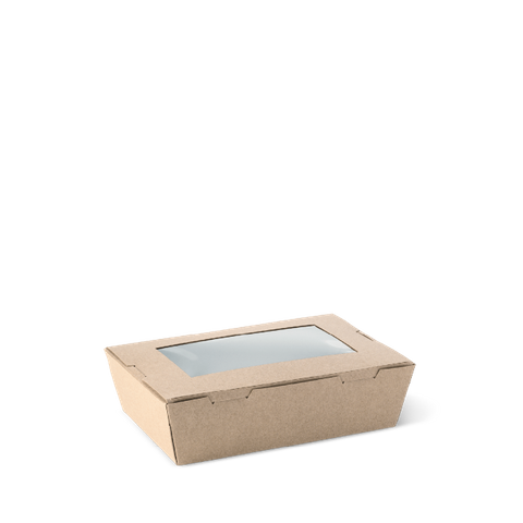 EX-SMALL WINDOW LUNCH BOX KRAFT