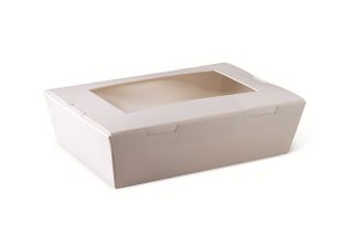 SMALL WINDOW LUNCH BOX WHITE