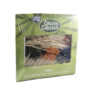 FRILLED TOOTHPICKS (10CM)