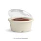 60ML SAUCE CONTAINER WHITE  B-SC-60-W (SLV)