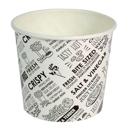 8 OZ CHIP CUP PAPER DELIPRINT